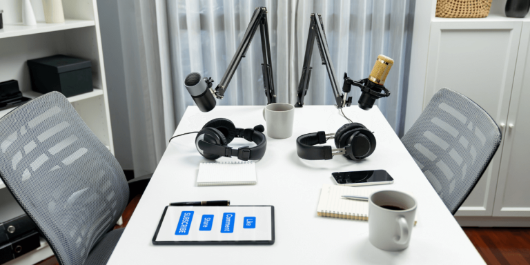 Everything Included in a Professional Podcast Kit