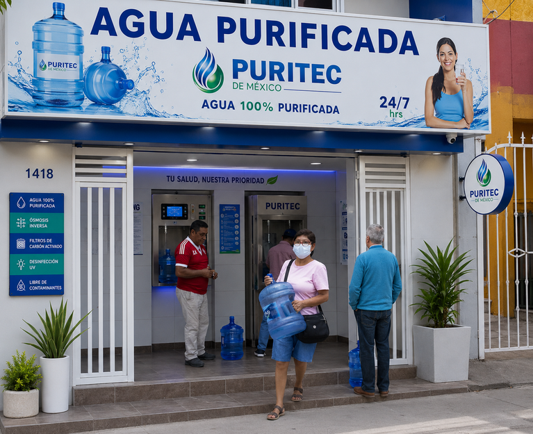 Dispensador Automático de Agua Purificadora y Expendedora de Agua Purificad: Soluciones Modernas para el Suministro de Agua